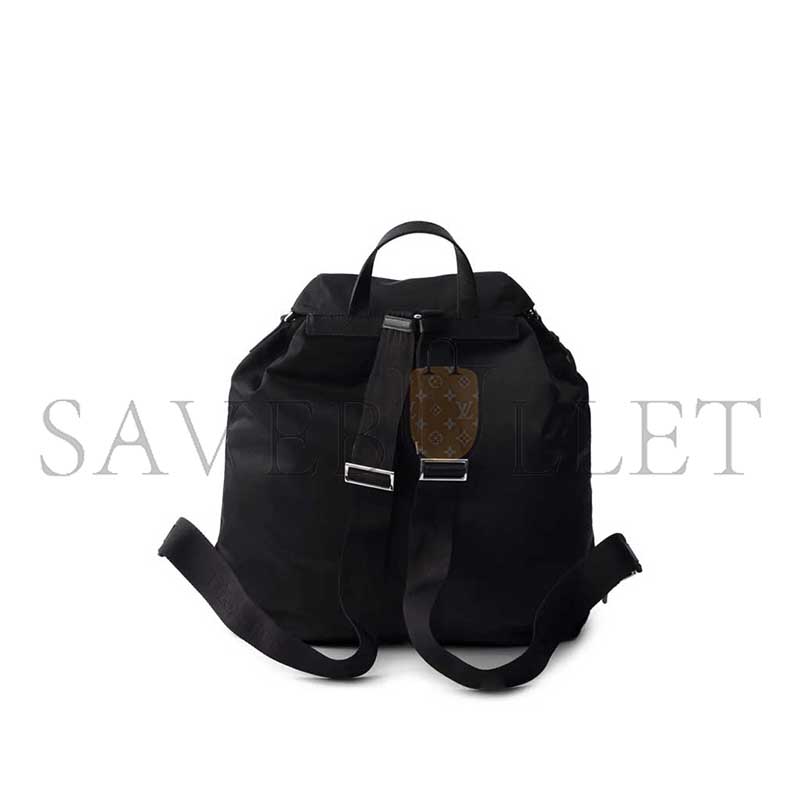 PRADA MEDIUM RE-NYLON BACKPACK WITH POUCH 1BZ811 (32*30*15cm) 